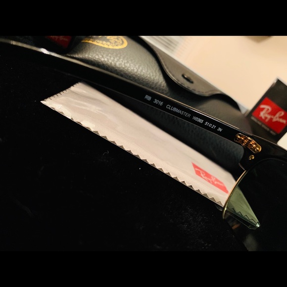 🔥DEAL🔥 BRAND NEW RAY-BAN CLUBMASTER CLASSIC - Picture 6 of 8